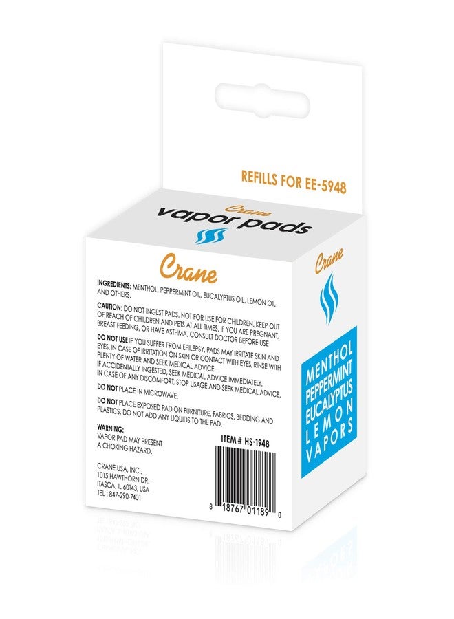 كرين وسادات كرين فابور لجهاز الاستنشاق الشخصي اللاسلكي بالبخار EE-5948، لون أبيض، 12 قطعة (عبوة من 1) - Image 3